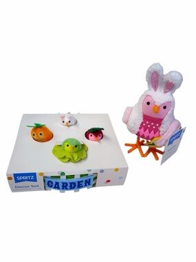 Target Featherly Friends Spring Garden Birds and Skipster bunny bird Set